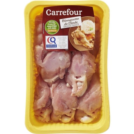 Carrefour blanquette de dinde 1.5 kg