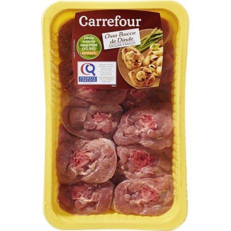 Carrefour osso bucco de dinde 1.5 kg