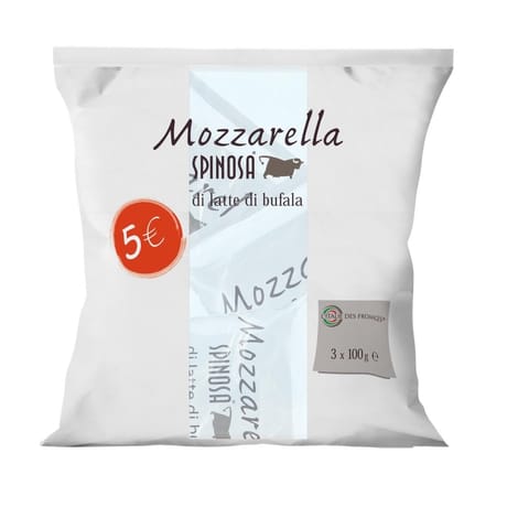 MOZZARELLA DI LATTE DI BUFALA 3X100G