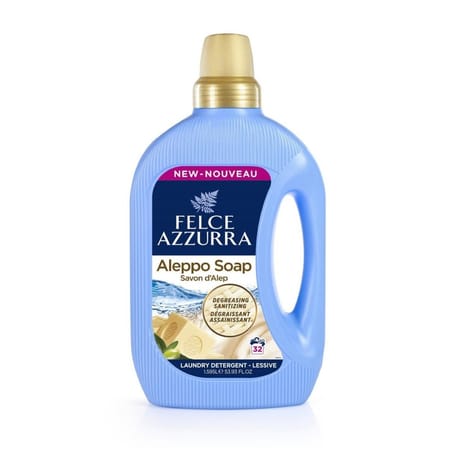 Lessive liquide savon d'alep 32 lavages 1.595 l