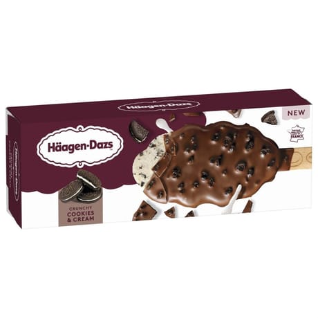 Haagen-Dazs bâtonnet cookie crunchy 64g