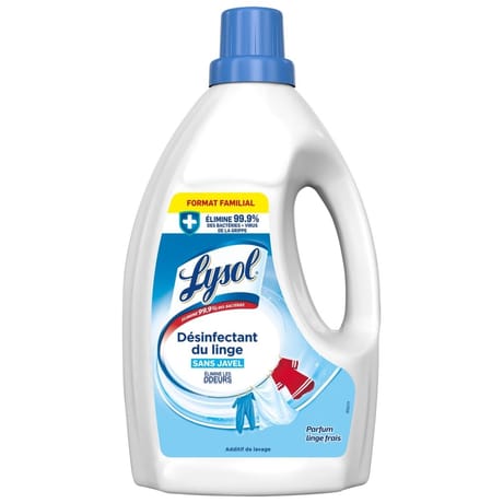 Lysol desinfectant du linge-linge frais 1.5l format familial