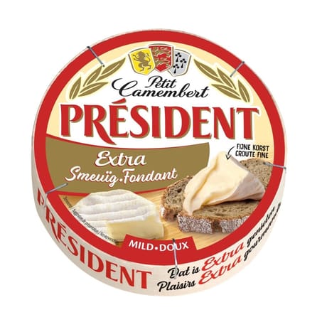 Président le petit camembert extra fondant 135g