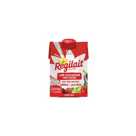 Régilait lait concentré non sucré entier 200g