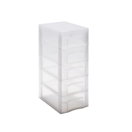 Carrefour home tour de bureau 5 tiroirs