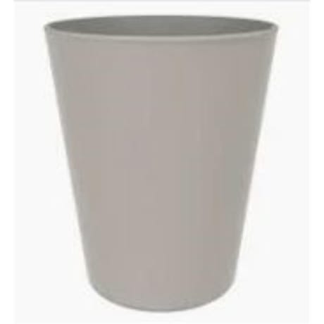 Lot de 6 gobelets 27cl en pp réutilisable taupe