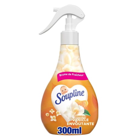 Soupline brume adoucissant spray vanille envoutante 300ml