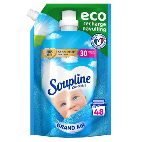 Soupline doypack adoucissant concentré grand air 1l