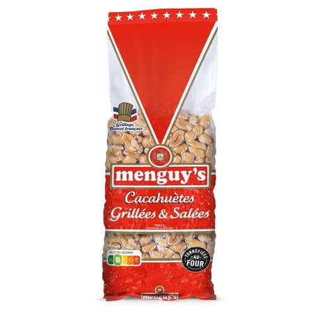Menguy's cacahuètes grillées salées 410g