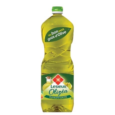 Lesieur olizea huile d'olive sans résidu de pesticides 1l