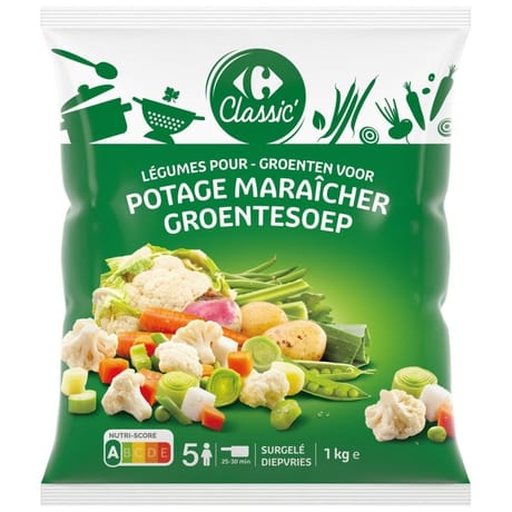 Carrefour classic' légumes pour potage 1kg
