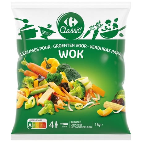 Carrefour classic' légumes pour wok 1kg