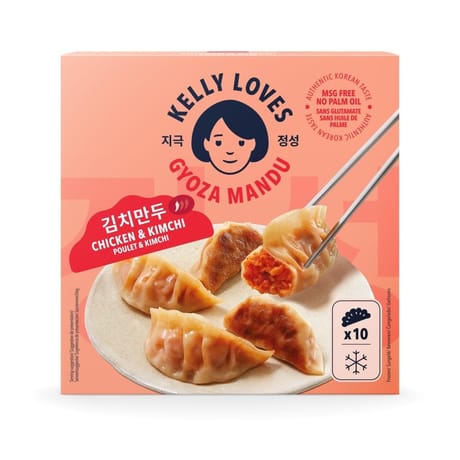 Kelly loves gyoza mandu chicken kimchi 200g