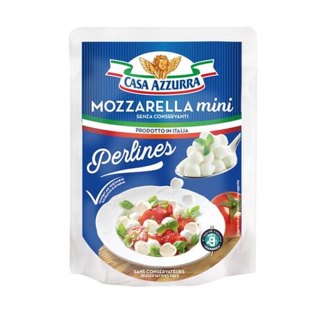 Casa azzurra Mozzarella de vache perlines 120g