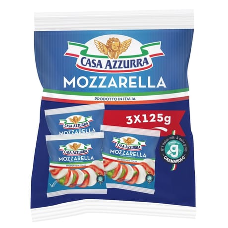 Casa Azzura mozzarella de vache  3x125 g