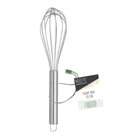 Need'it fouet inox 25cm