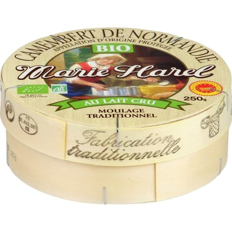 Camembert Bio lait cru AOP 250g