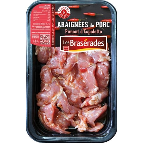 Araignées de porc piment d'espelette 300g Les brasérades