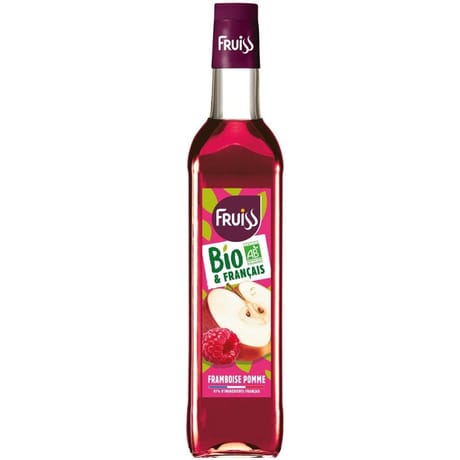 Fruiss bio sirop pomme framboise 70 cl