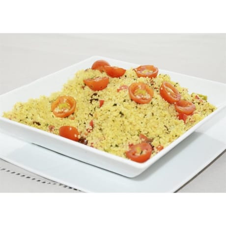 Taboulé oriental et son huile d'olive infusée au basilic