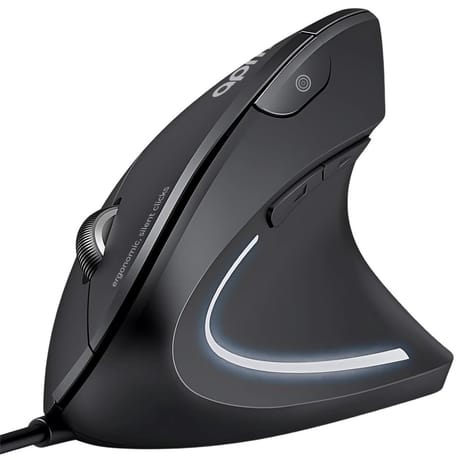 Apm souris ergonomique filaire silencieuse 571166