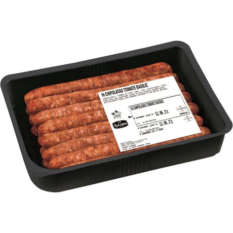 Chipolatas saveur tomate basilic x16 Socopa