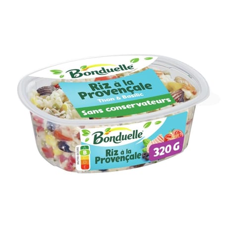 Bonduelle riz à la provençale au thon et au basilic 320g
