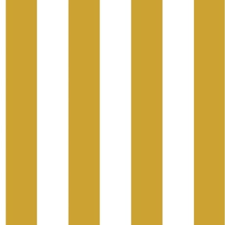 50 serviettes en ouate 40x40cm 3 plis stripes jaune