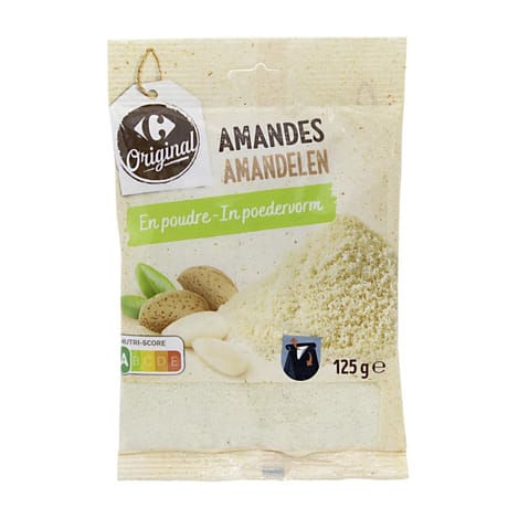 Carrefour original amande en poudre 125g