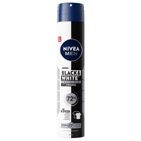 Nivea deodorant atomiseur homme black&white xxl 250ml