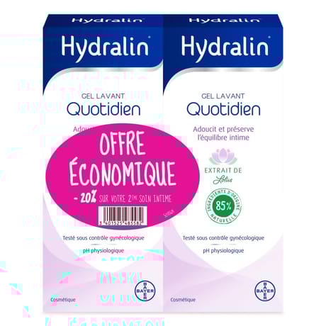 Hydralin quotidien 2x200ml