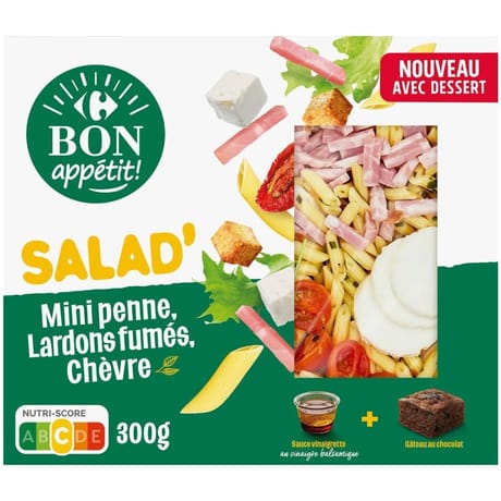 Carrefour bon appetit coffret chèvre crouton 300g