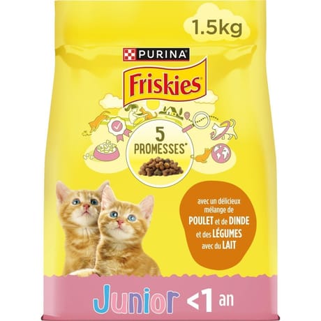 Friskies juinor dinde 1,5kg