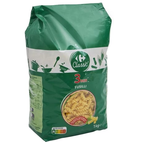 Carrefour classic' fusili cuisson rapide 1kg