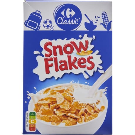 Carrefour classic' céréales snow flakes 375g