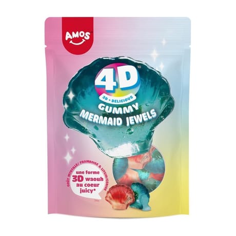 Amos bonbon coquillage creative 4d 120g