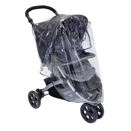 Habillage de pluie transparent pour poussette 3 roues Tex Baby