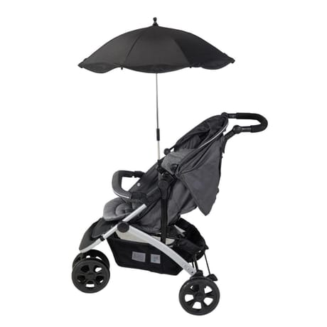 Ombrelle noire pour poussette Tex Baby