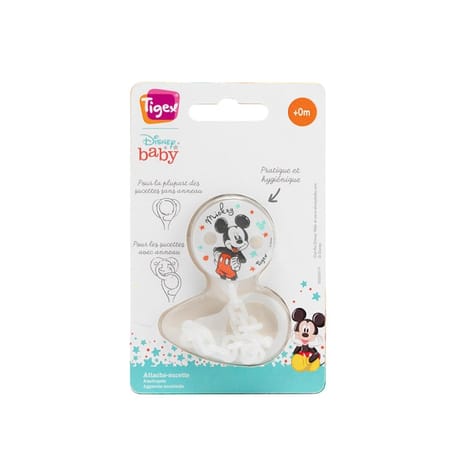 Attache sucette Mickey Tigex