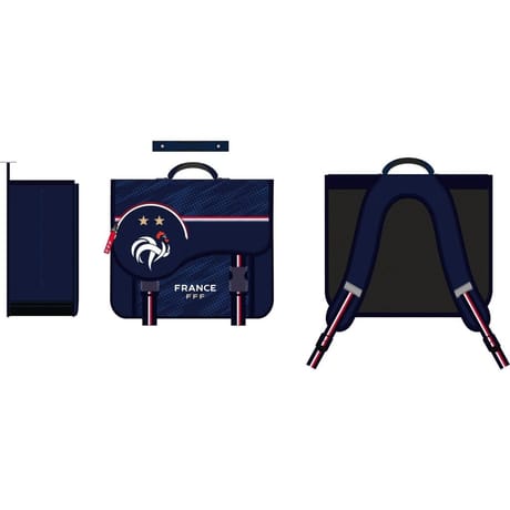 Cartable 38cm fff 2 compartiments