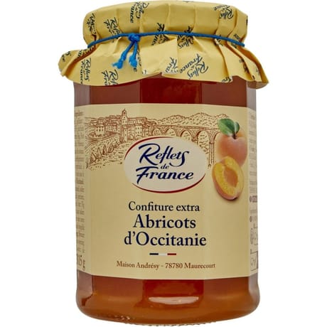 Reflets de france confiture extra abricots pays d'oc 315g
