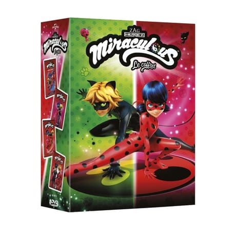 Coffret dvd miraculous ladybug