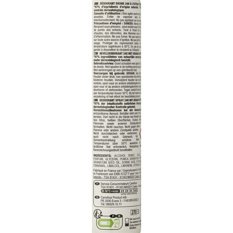 Nectar of beauty déodorant grenade 150ml