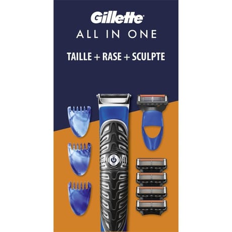 Gillette all in one kit rasage tout en un visage & corps
