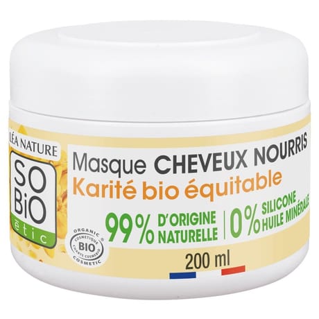 So bio étic masque karité nourrissant 200ml