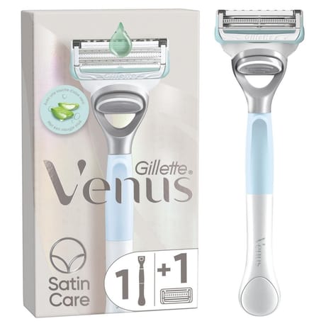 Gillette venus rasoir peau et poils pubiens 1 manche + lames