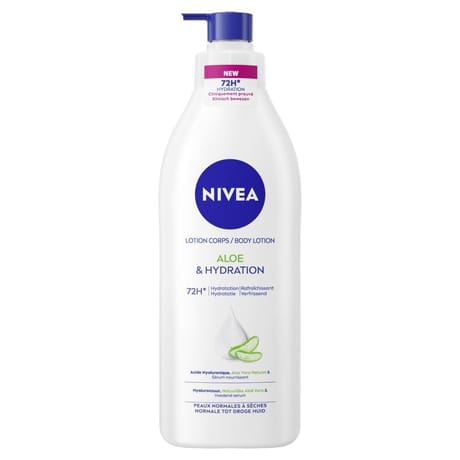 Nivea body lait hydratant aloe vera pompe 400ml