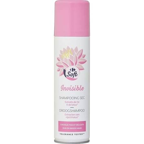 Carrefour soft shampooing sec invisible 150ml