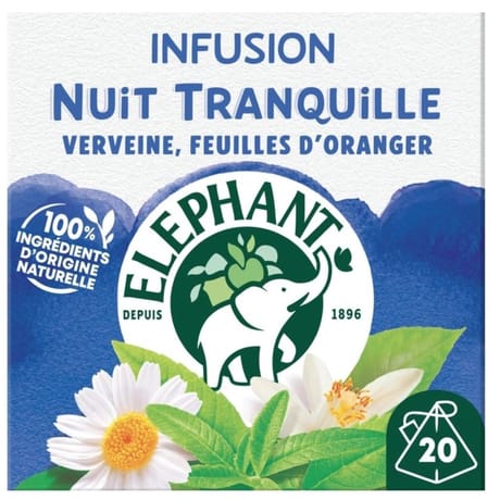 Elephant infusion nuit tranquille x20 - 32g