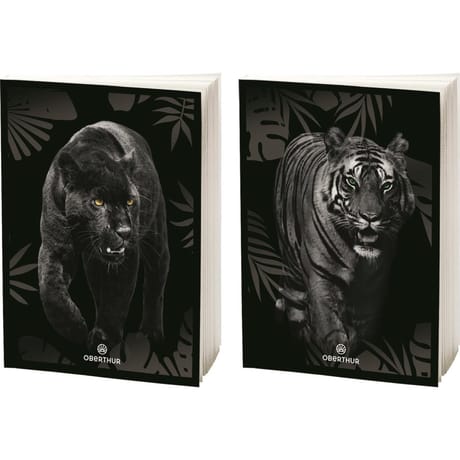Oberthur agenda 12X17 animaux sauvages 2D